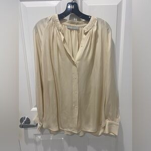 Vince 100% Silk Top Size S